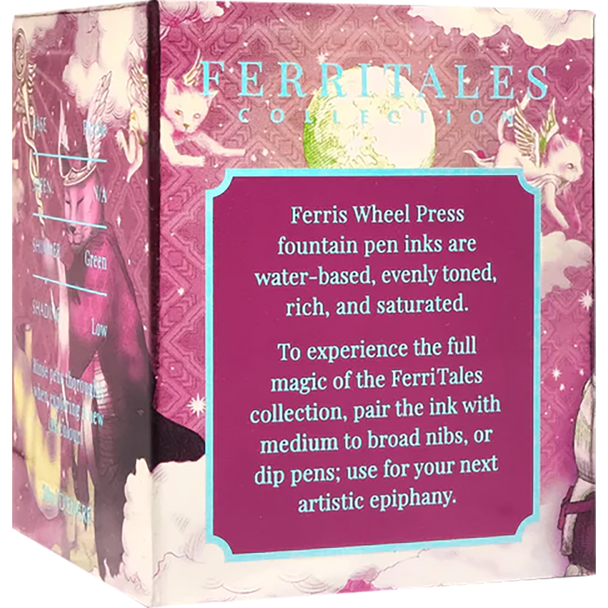 Ferris Wheel Press The Book of Knights Ink Bottle - Bloom of Ascension - 85ml - Pen Boutique Ltd
