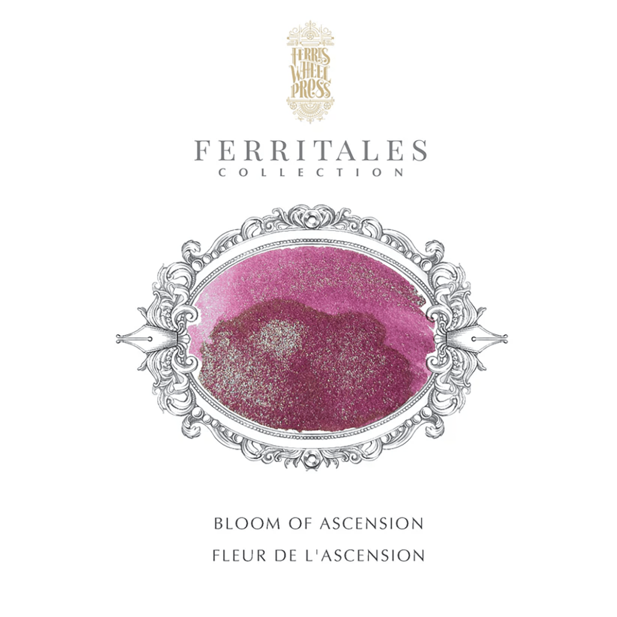 Ferris Wheel Press The Book of Knights Ink Bottle - Bloom of Ascension - 85ml - Pen Boutique Ltd