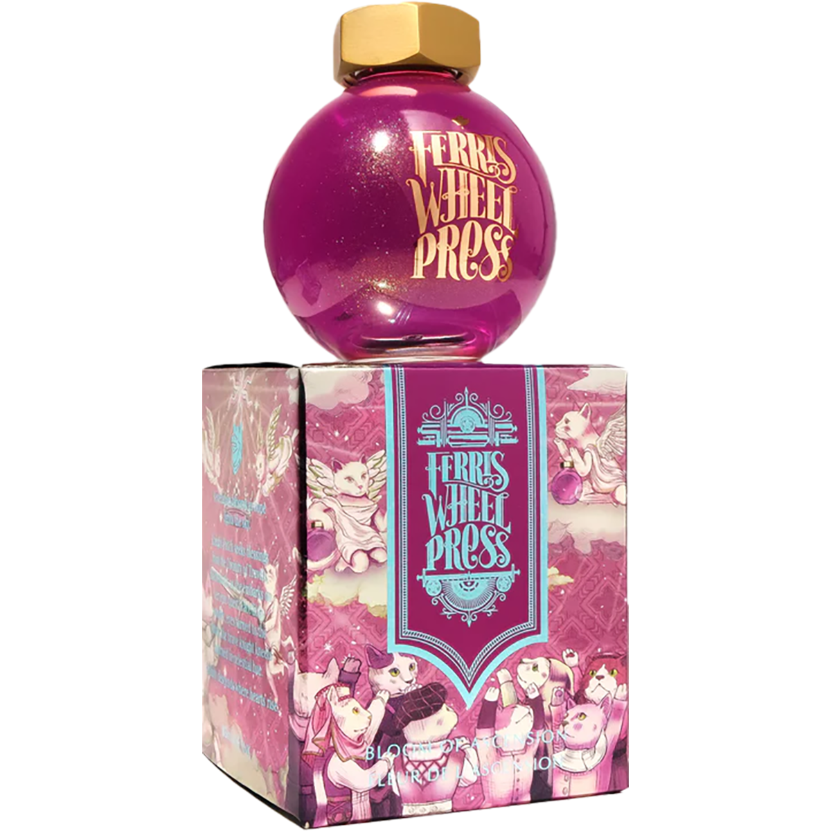 Ferris Wheel Press The Book of Knights Ink Bottle - Bloom of Ascension - 85ml - Pen Boutique Ltd