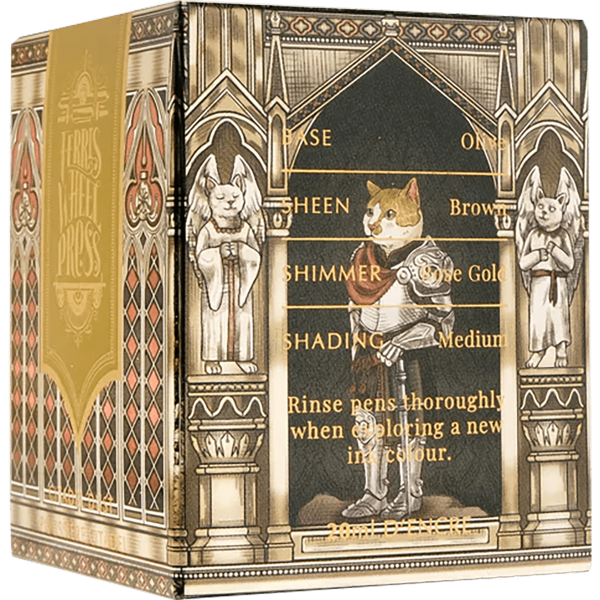 Ferris Wheel Press The Book of Knights Ink Bottle - Citadel Dust - 20ml - Pen Boutique Ltd