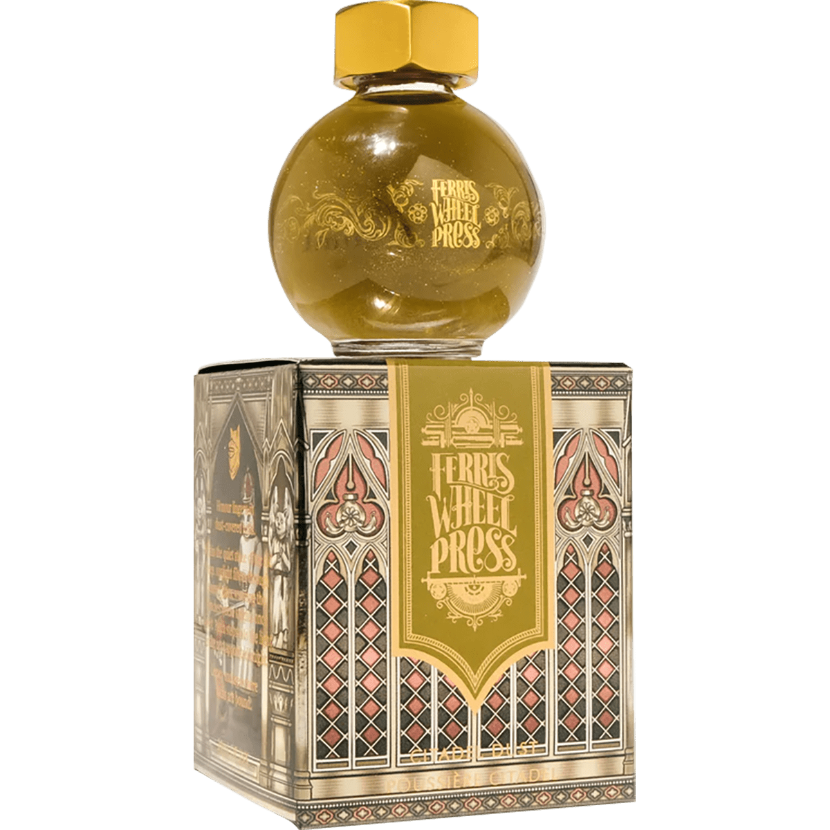 Ferris Wheel Press The Book of Knights Ink Bottle - Citadel Dust - 20ml - Pen Boutique Ltd