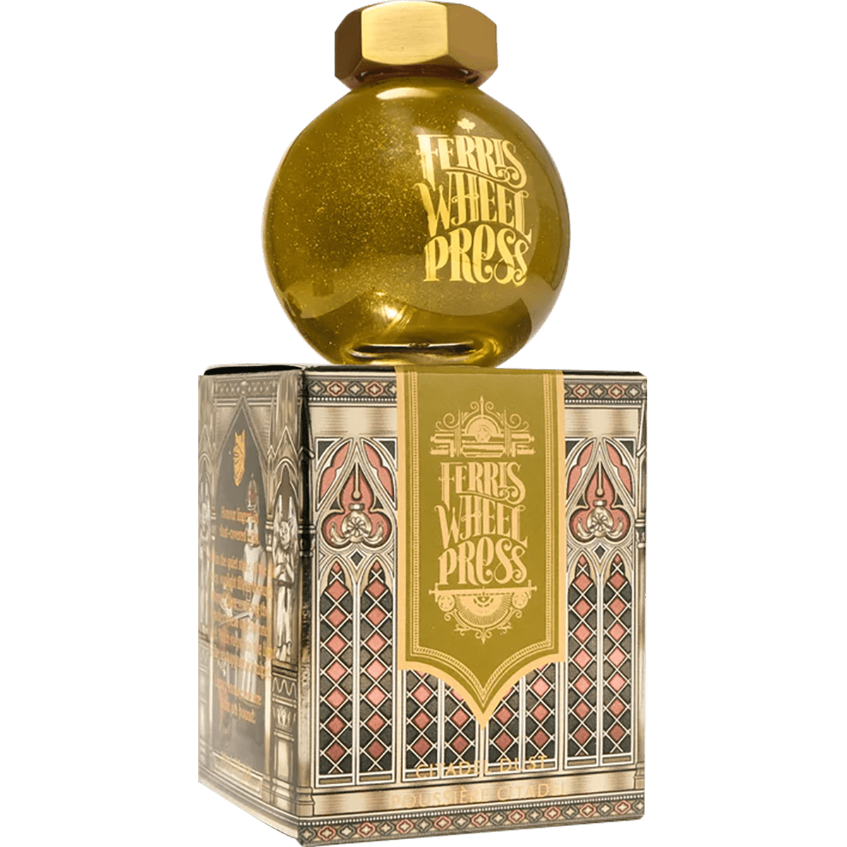 Ferris Wheel Press The Book of Knights Ink Bottle - Citadel Dust - 85ml - Pen Boutique Ltd