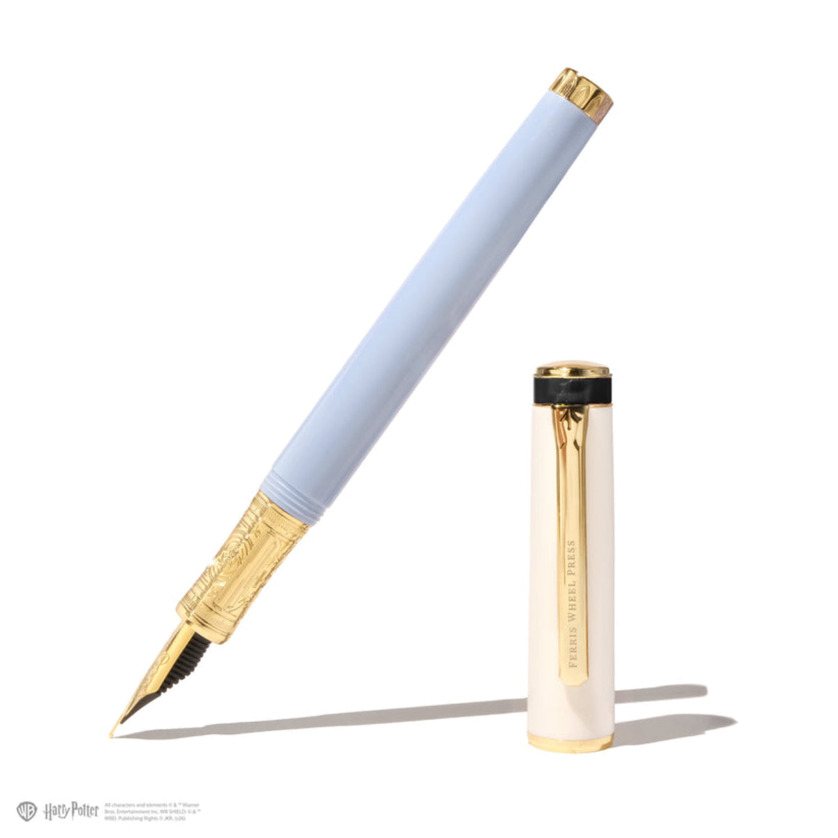 Ferris Wheel Press The Masque Resin Pen & Ink Set - Blue-Pen Boutique Ltd
