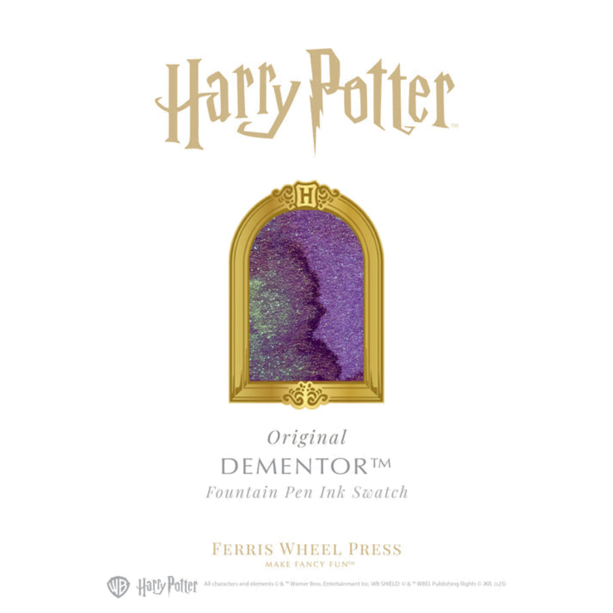 Ferris Wheel Press x WB Harry Potter Fountain Pen Ink - Dementor - 38ml-Pen Boutique Ltd
