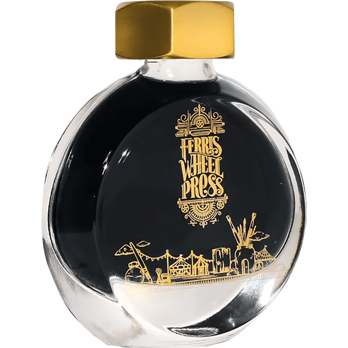 Ferris Wheel Press Ink Bottle - Bearrington Black  - 38ml - Pen Boutique Ltd