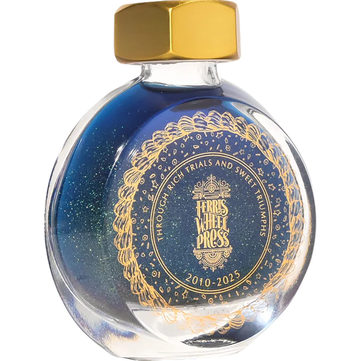 Ferris Wheel Press Ink Bottle - Blue Revelry - 38ml - Pen Boutique Ltd