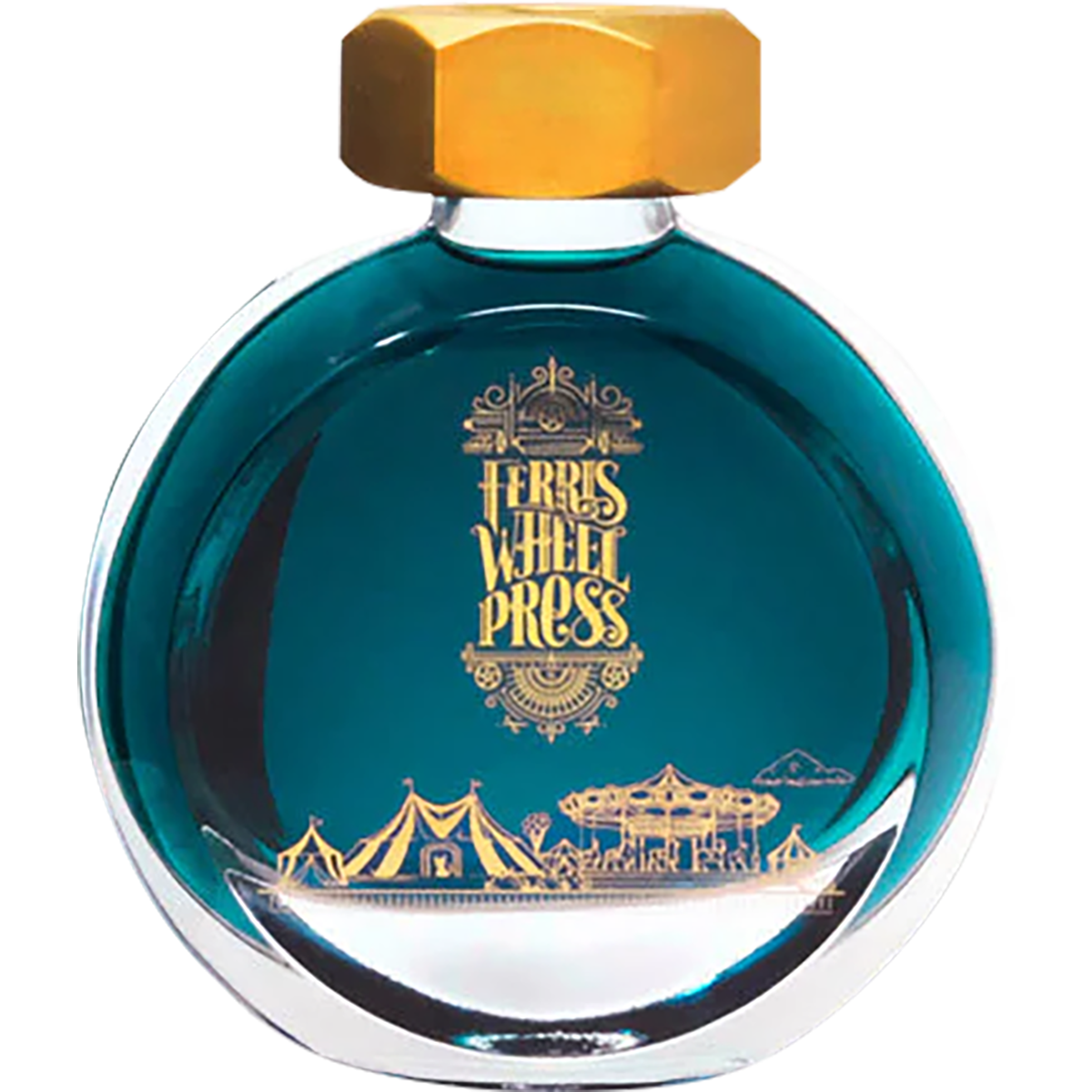 Ferris Wheel Press Ink Bottle - Bluegrass Velvet - 38ml - Pen Boutique Ltd