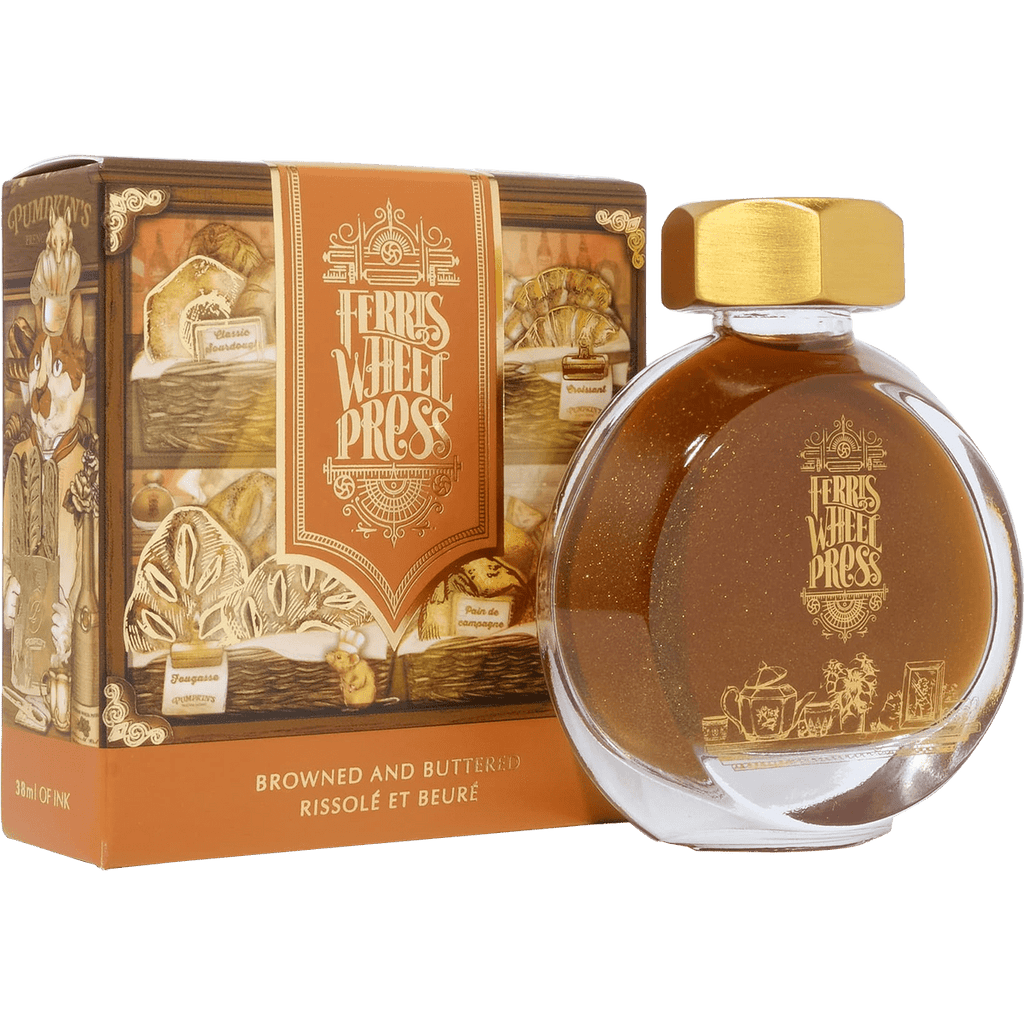 Ferris Wheel Press Ink Bottle - Browned Butter - 38ml - Pen Boutique Ltd