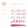 Ferris Wheel Press x Superman Ink Bottle - Scarlet Metropolis - 10ml - Pen Boutique Ltd