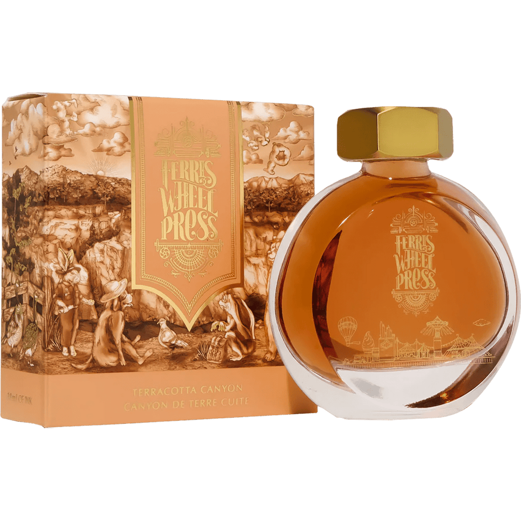 Ferris Wheel Press Ink Bottle - Terracotta Canyon  - 38ml - Pen Boutique Ltd