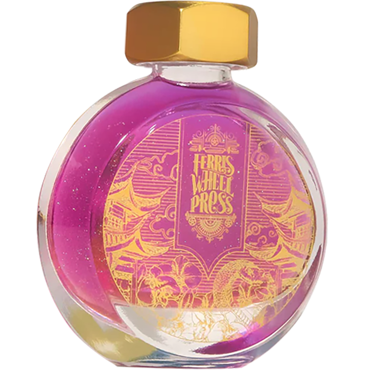 Ferris Wheel Press LNY x Fête Chinoise Ink Bottle - Serpentine Blooms - 38ml - Pen Boutique Ltd