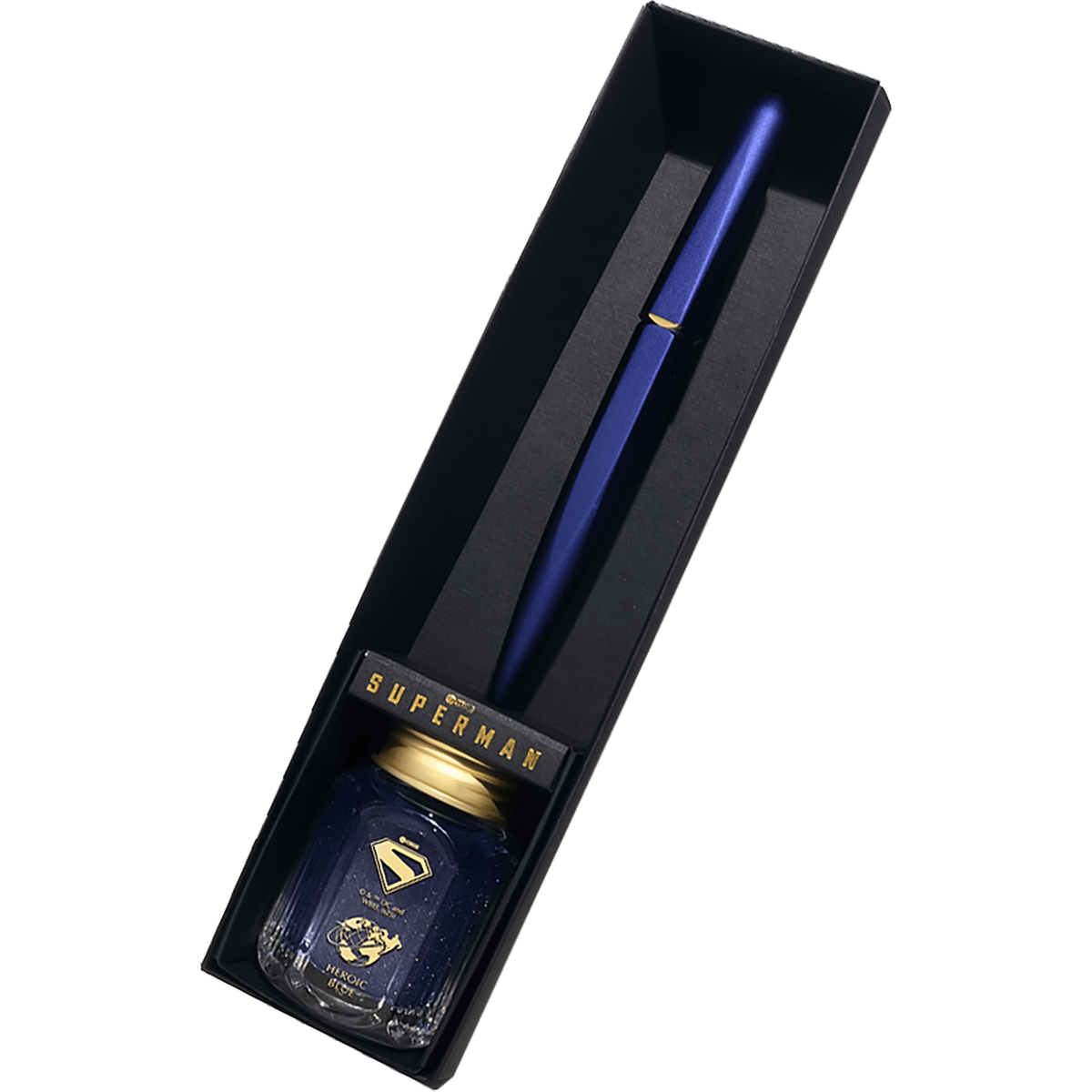 Ferris Wheel Press x Superman Marquise Gift Set - A View from Above ( Fountain Pen and Ink Bottle) - Pen Boutique Ltd