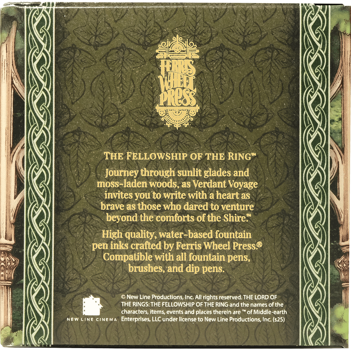 Ferris Wheel Press x Lord of the Rings Ink Bottle - Verdant Voyage - 10ml - Pen Boutique Ltd