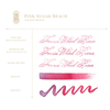 Ferris Wheel Press Ink Bottle - Pink Sugar Beach - 38ml - Pen Boutique Ltd