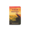 Field Notes Explore America Series B: Triple Crown of Hiking 3-Pack Memo Books-Pen Boutique Ltd