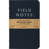 Field Notes Dot Graph - Pitch Black 2 - pack 4¾" x 7½" - Pen Boutique Ltd