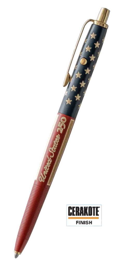 Fisher Space America 250 Cerakote Astronaut Space Pen – Stars & Stripes Numbered Limited Edition-Pen Boutique Ltd