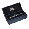 Fisher Space Bullet Titanium Nitride - Dark Matte Black (Paisley Design) - Pen Boutique Ltd