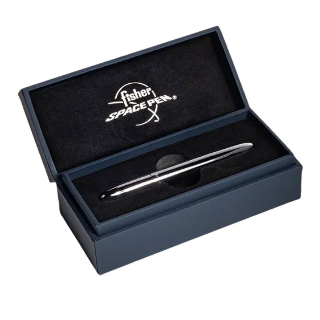 Fisher Space Bullet Titanium Nitride - Dark Matte Black (Paisley Design) - Pen Boutique Ltd