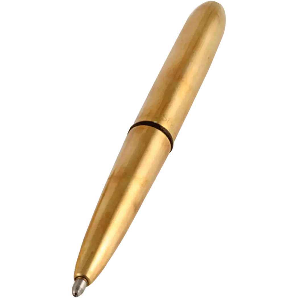 Fisher Space Pen Brass Bullet Blistercard Ballpoint Pen-Pen Boutique Ltd