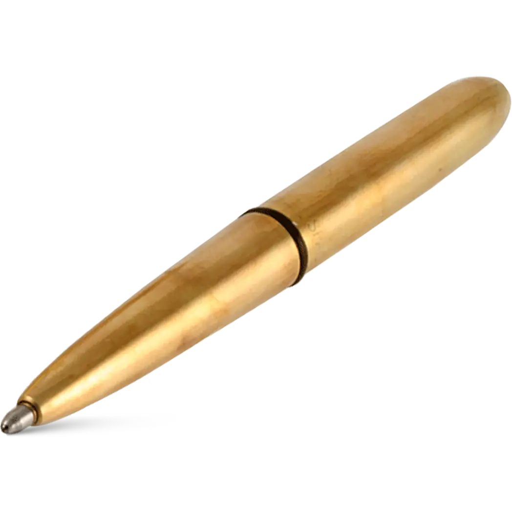 Fisher Space Pen Brass Bullet Blistercard Ballpoint Pen-Pen Boutique Ltd