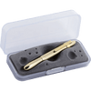 Fisher Space Pen Lacquered Brass with Clip Bullet Ballpoint Pen - Pen Boutique Ltd