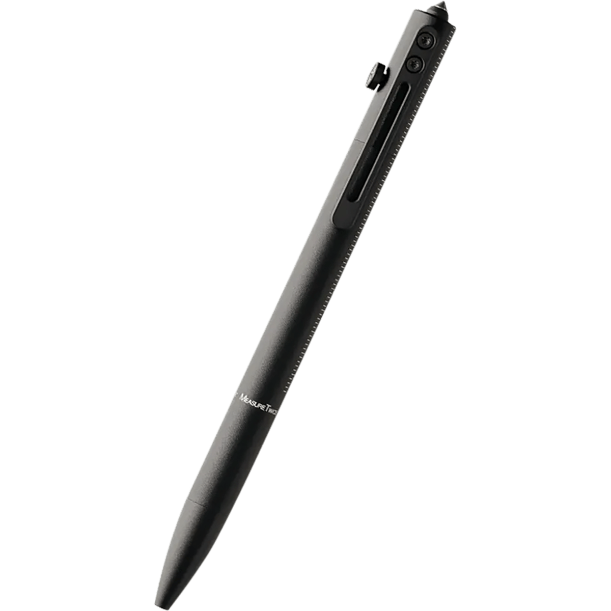 Fisher Space Pen Measure Twice™ Tactical Bolt Action Ballpoint Pen - Matte Black - Pen Boutique Ltd