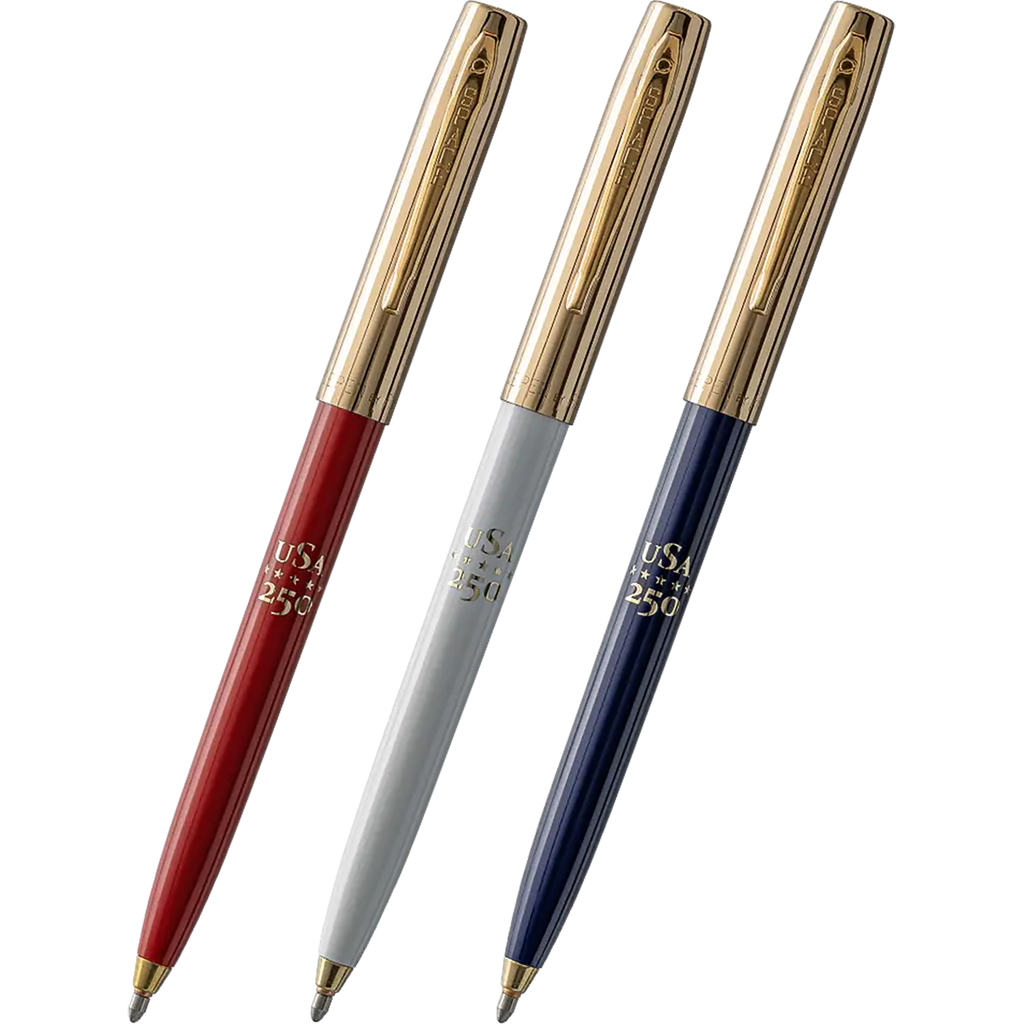 Fisher Space America 250 Red, White & Blue Cap-O-Matic Space Pen Set – Special Edition