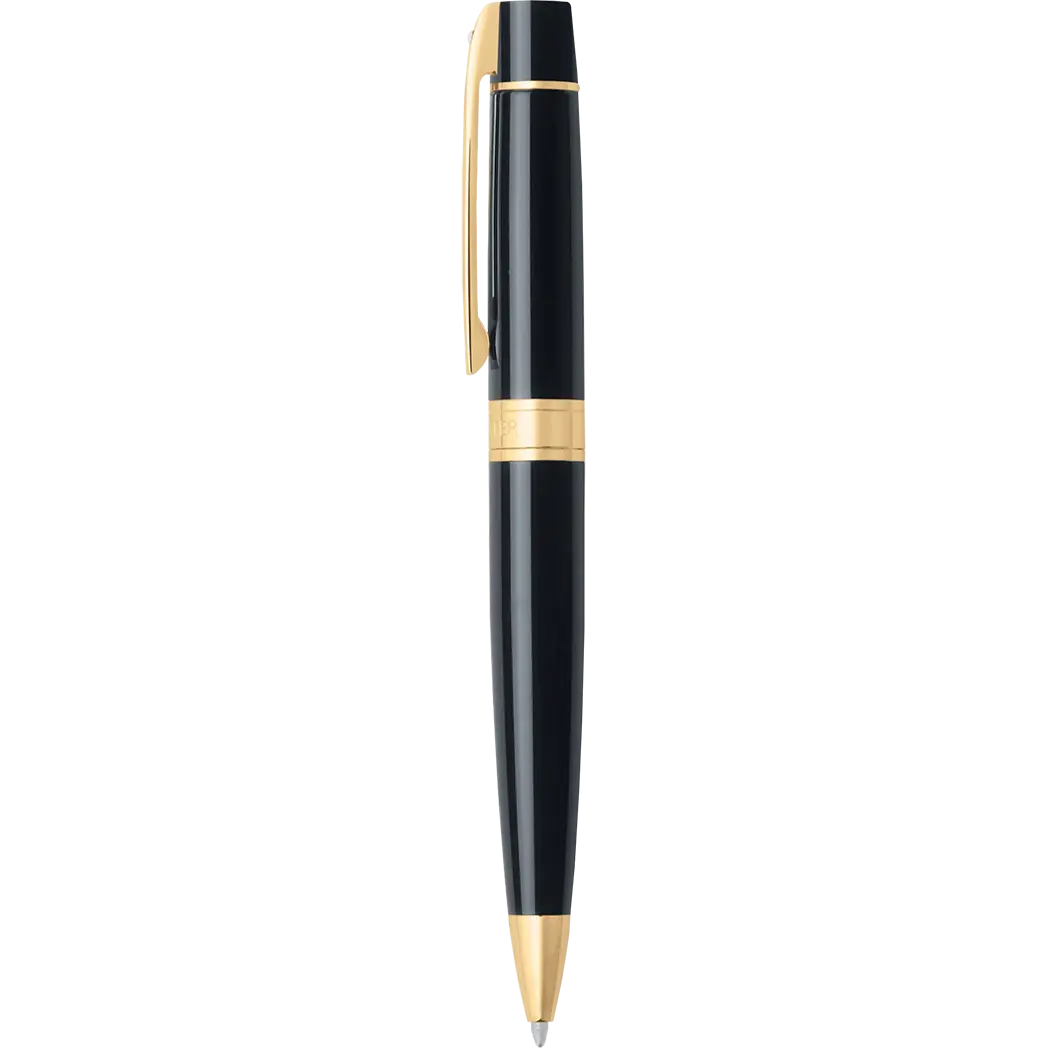 Sheaffer 300 Black w/ Gold Trim Ballpoint Pen-Pen Boutique Ltd