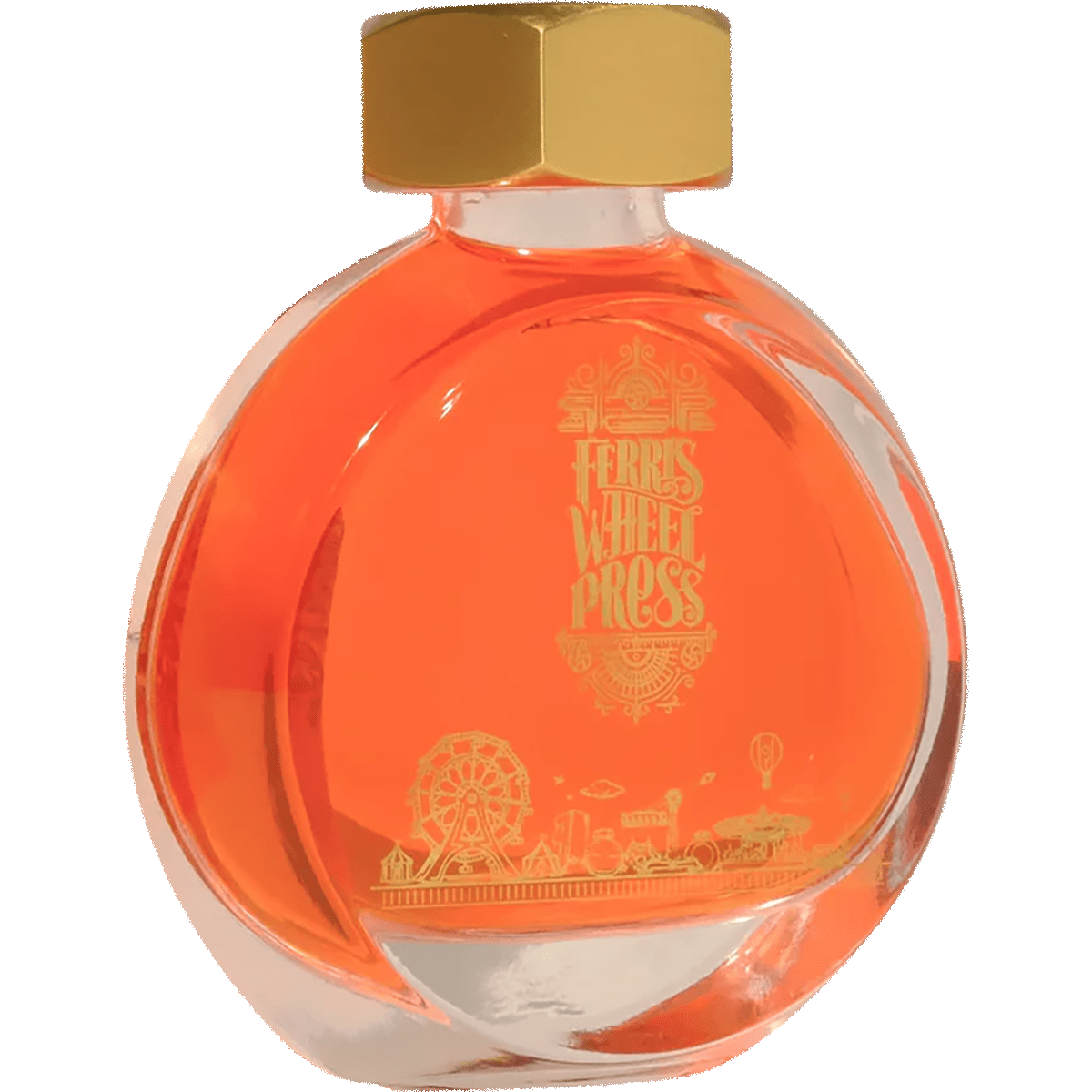 Ferris Wheel Press Ink Bottle - Golden Gate Glow - 38ml - Pen Boutique Ltd