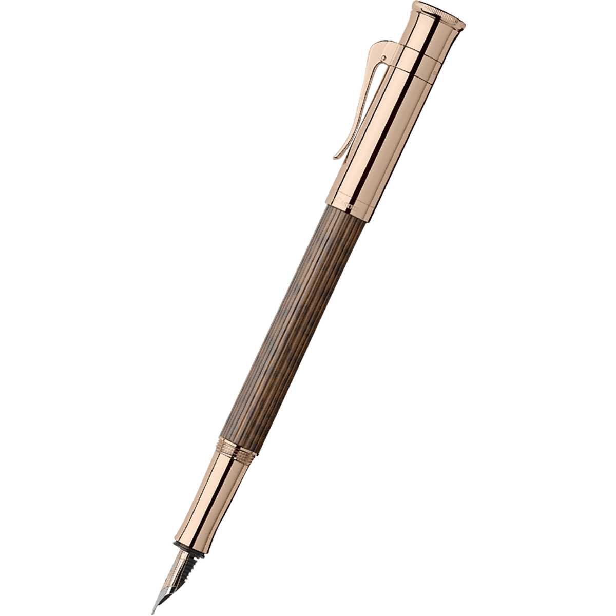 Graf Von Faber - Castell Classic Fountain Pen - Snakewood - Rose Gold Trim (Special Edition) - Pen Boutique Ltd