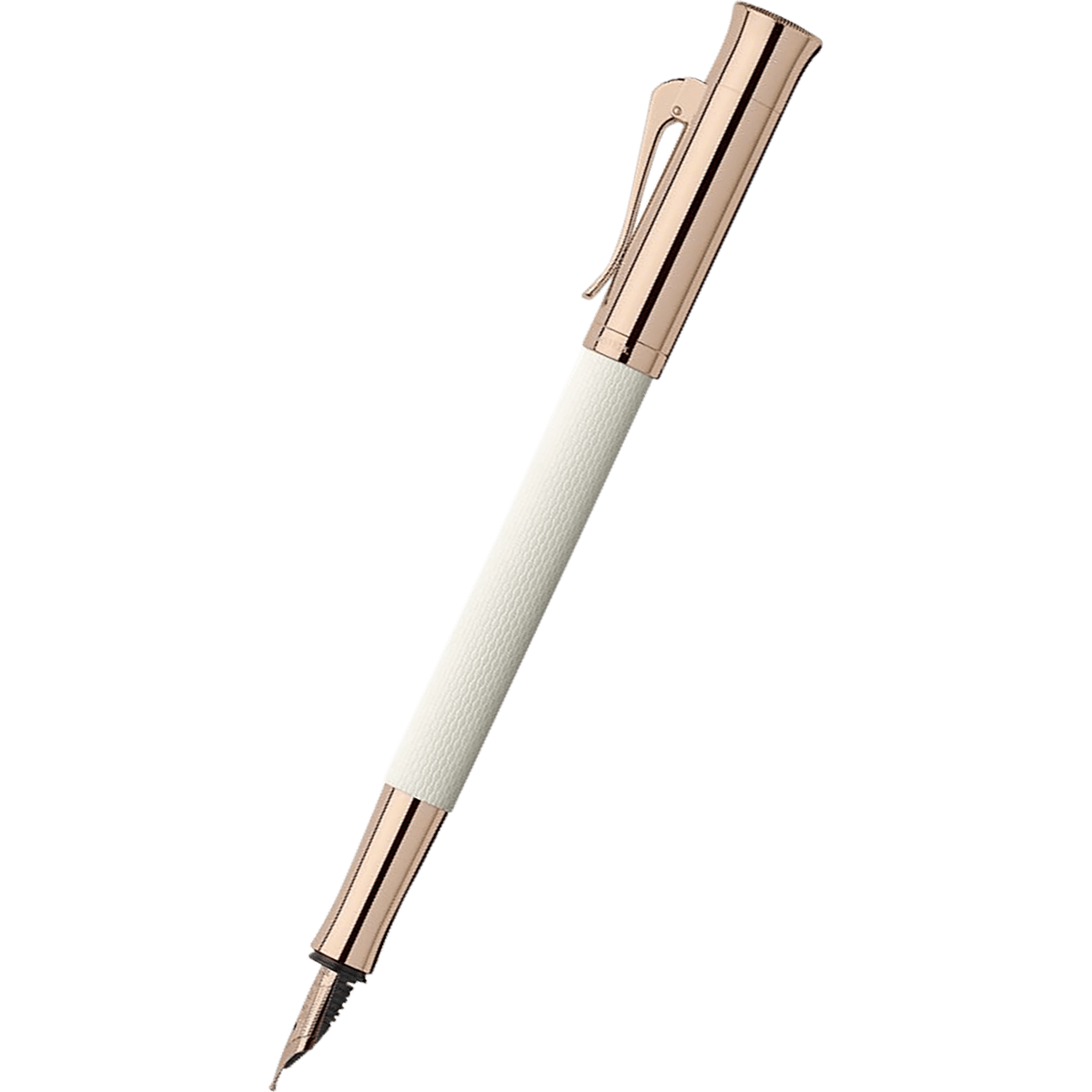 Graf Von Faber - Castell Guilloche Fountain Pen - Champagne Blush - Pen Boutique Ltd