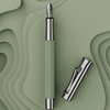 Graf Von Faber - Castell Guilloche Fountain Pen - Sage Green - Pen Boutique Ltd
