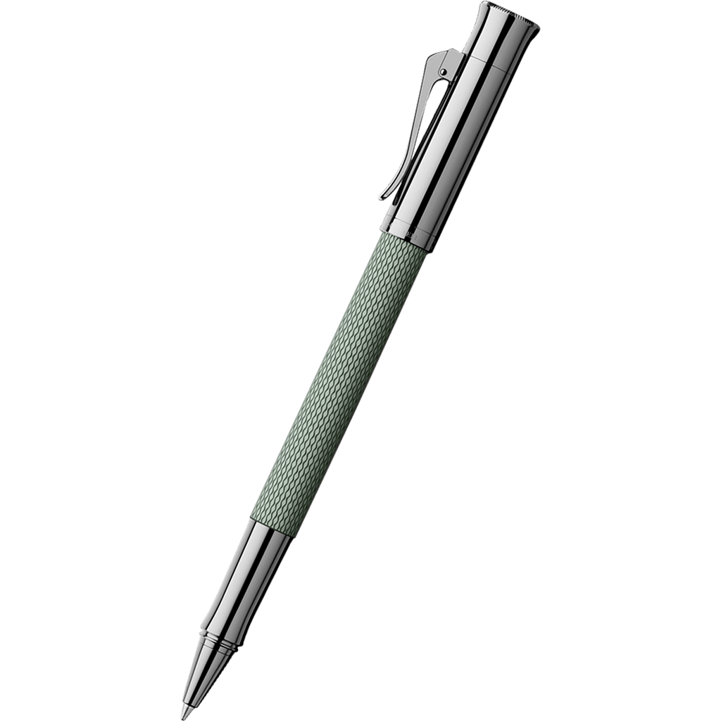 Graf Von Faber - Castell Guilloche Rollerball Pen - Sage Green - Pen Boutique Ltd