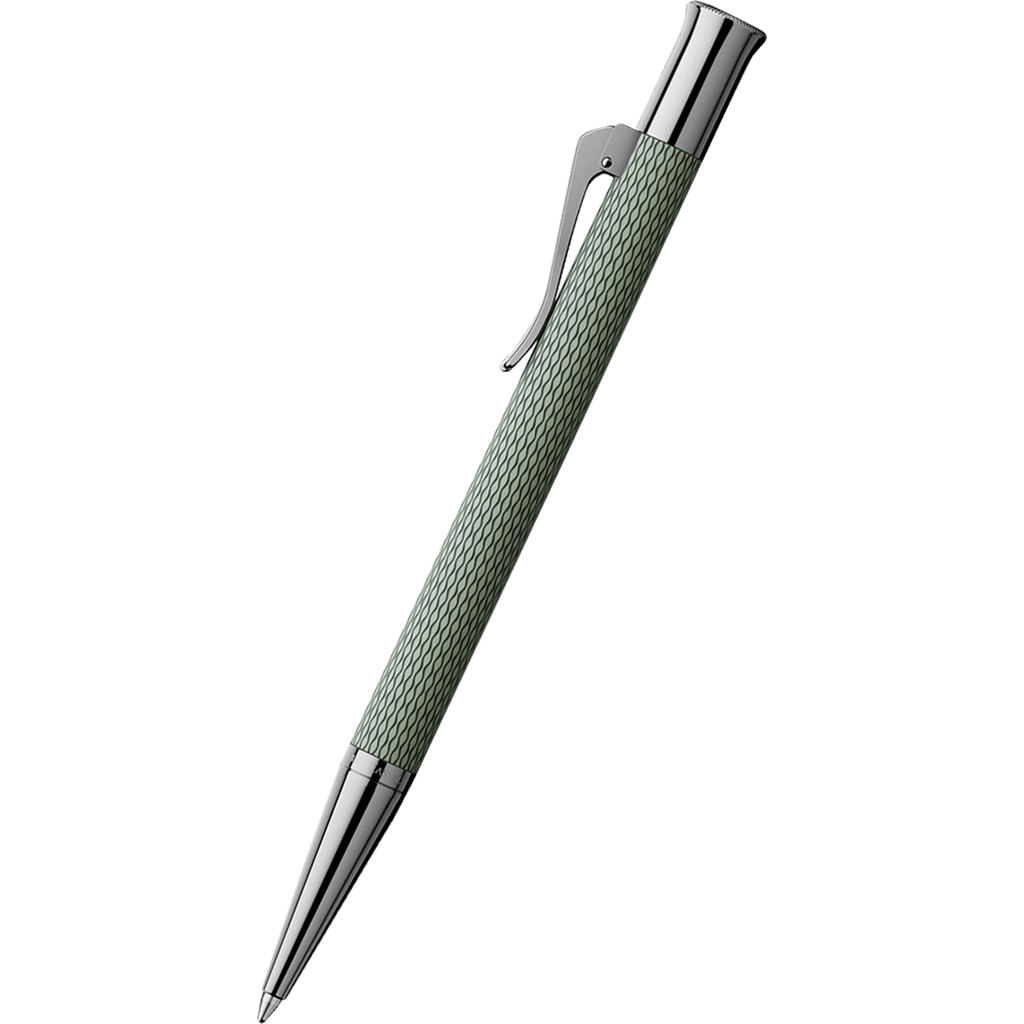 Graf Von Faber - Castell Guilloche Ballpoint Pen - Sage Green - Pen Boutique Ltd