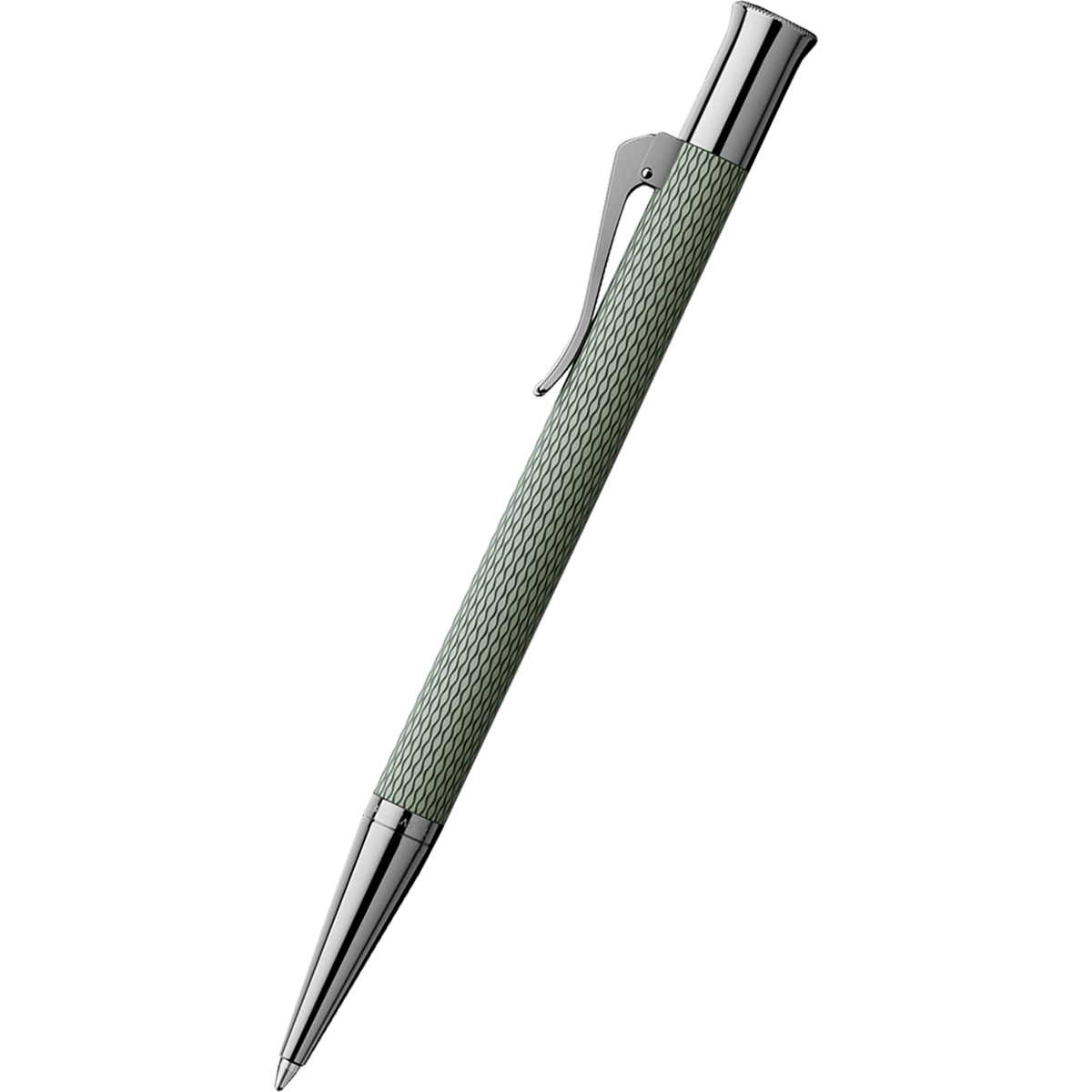 Graf Von Faber - Castell Guilloche Ballpoint Pen - Sage Green - Pen Boutique Ltd