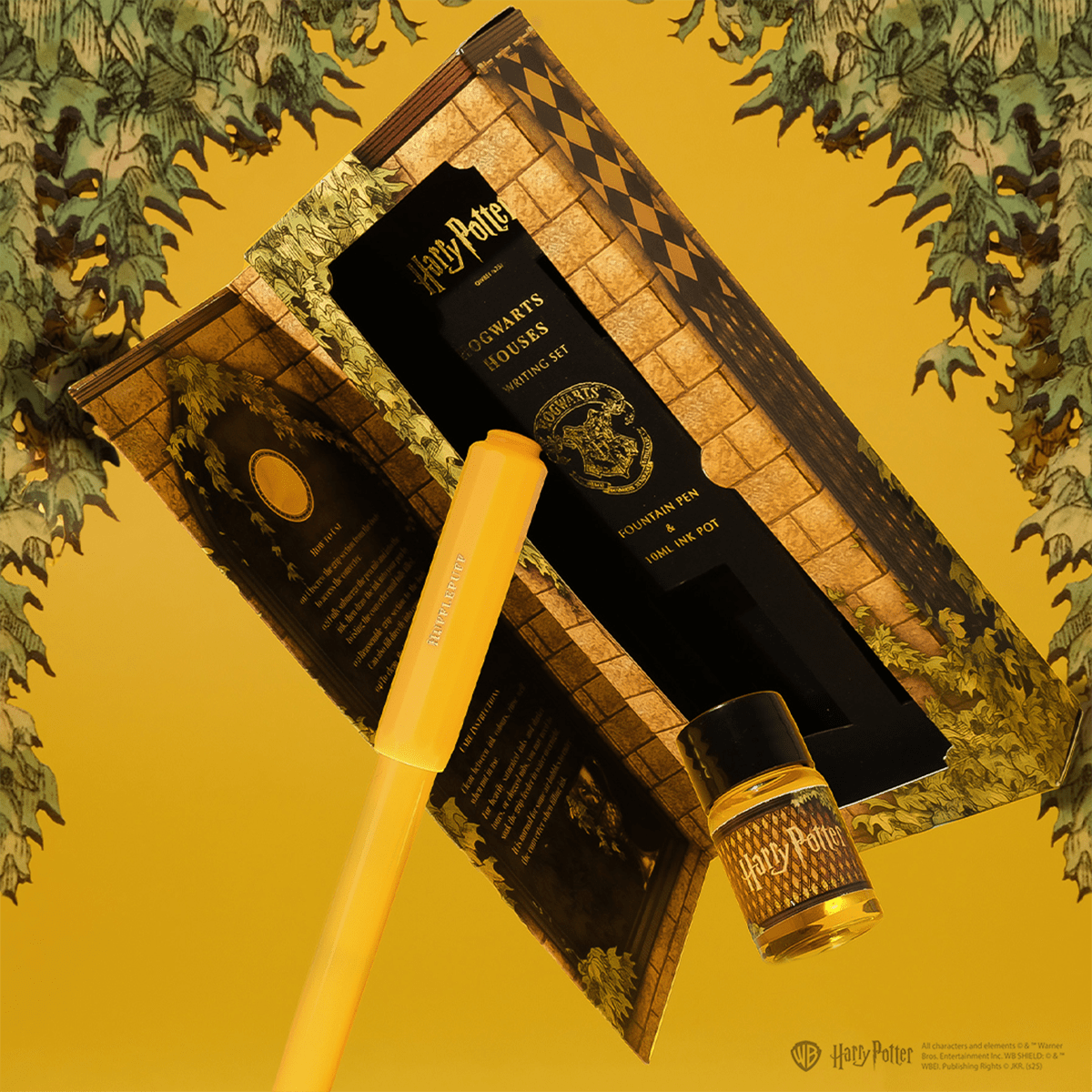 Ferris Wheel Press x WB Carousel Writing Set - Harry Potter Houses of Hogwarts: Hufflepuff - 2541 - Pen Boutique Ltd
