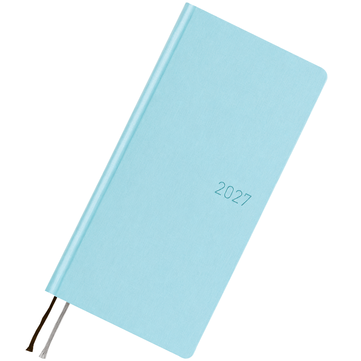 Hobonichi 2027 Light Hardcover Book - Colors: Sea Glass - Tall & Slim (Weeks - Janaury Start)-Pen Boutique Ltd