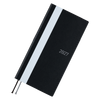 Hobonichi 2027 Soft Cover English Book - White Line: Black - Tall & Slim (Weeks - January Start)-Pen Boutique Ltd