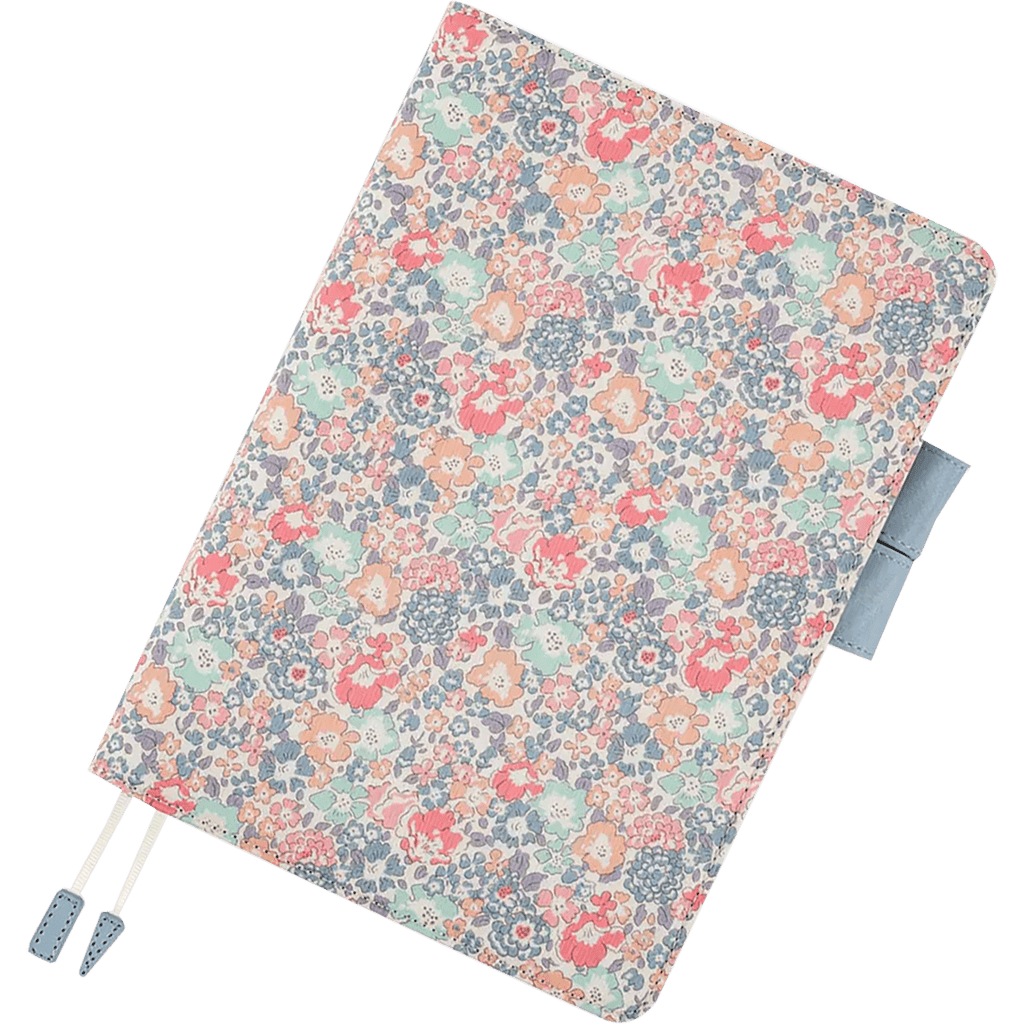 Hobonichi Cousin Japanese Book & Cover - Liberty Fabrics: Michelle - A5 (April Start) - Pen Boutique Ltd