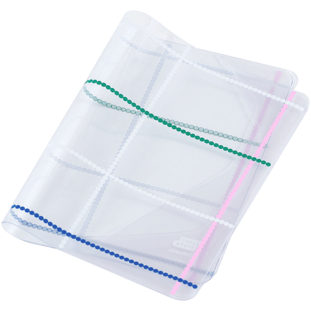 Hobonichi Cover on Cover - Yoshie Watanabe - A5 (Dotted Plaid) - Pen Boutique Ltd