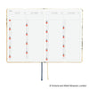 Hobonichi 2027 HON Light Hard Cover English Book - V&A Series: Vine - A6 (January Start) - Pen Boutique Ltd