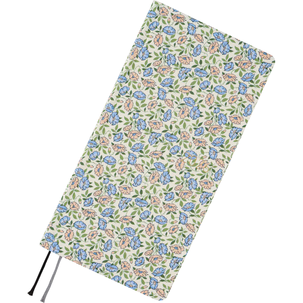 Hobonichi Light Hard Cover Japanese Book - Liberty Fabrics: Sasha Kiora - Tall & Slim (Weeks - April Start) - Pen Boutique Ltd