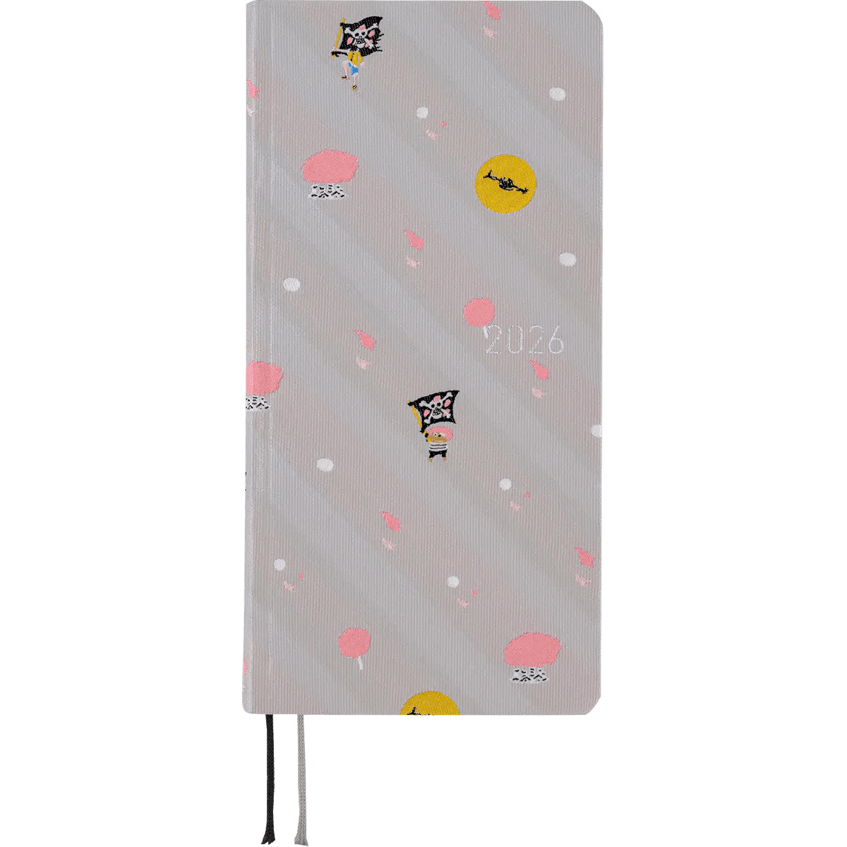 Hobonichi Light Hard Cover Japanese Book - ONE PIECE Magazine: Hiriluk’s Cherry Blossoms - Tall & Slim (Weeks - April Start) - Pen Boutique Ltd