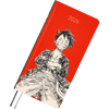Hobonichi Light Hard Cover Japanese Book - ONE PIECE Magazine: Straw Hat Luffy - Red - Tall & Slim (Weeks - April Start) - Pen Boutique Ltd