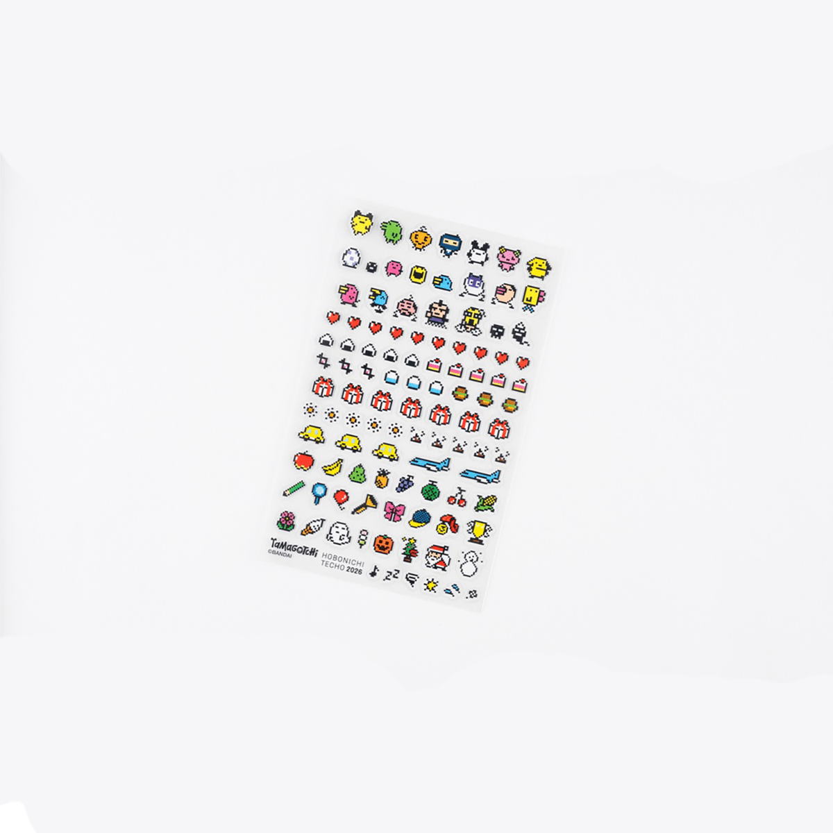 Hobonichi Light Hard Cover Japanese Book - Tamagotchi: Our Tamagotchi - Tall & Slim (Weeks - April Start) - Pen Boutique Ltd