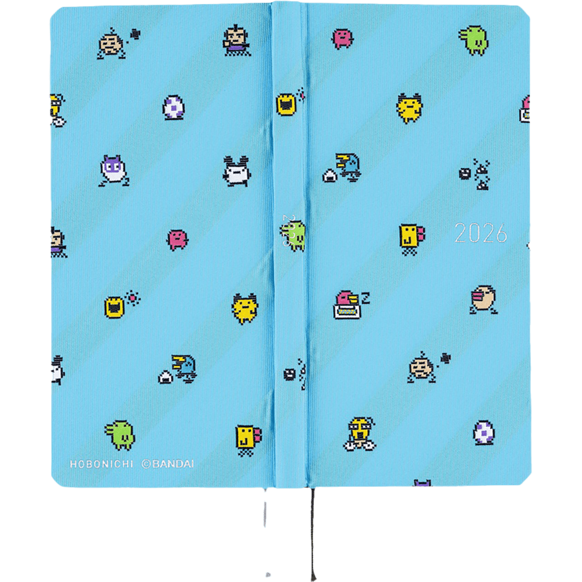 Hobonichi Light Hard Cover Japanese Book - Tamagotchi: Our Tamagotchi - Tall & Slim (Weeks - April Start) - Pen Boutique Ltd