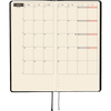 Hobonichi Light Hard Cover Japanese Book - Yumi Kitagishi: White Cat’s Daily Life - Tall & Slim (Weeks - April Start) - Pen Boutique Ltd