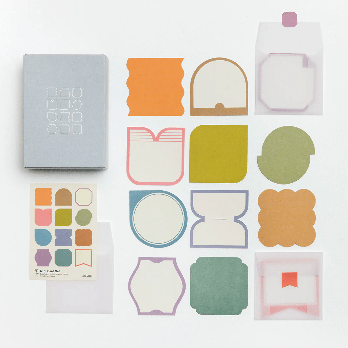 Hobonichi Mini Card Set - TSUKI no IRO - Pen Boutique Ltd