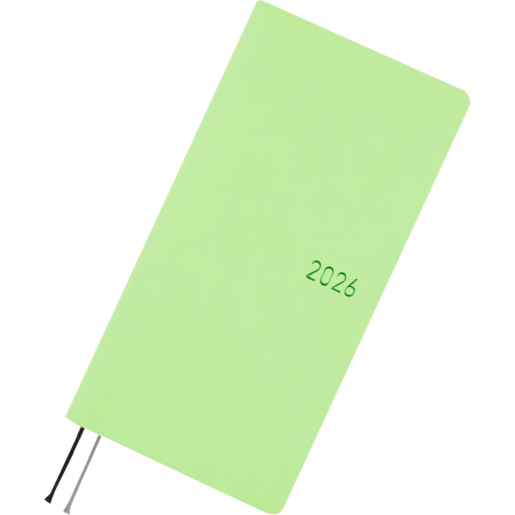 Hobonichi Soft Cover Japanese Book - Smooth: Melon Sorbet - Tall & Slim (Weeks - April Start) - Pen Boutique Ltd